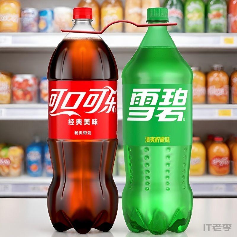 可乐雪碧2L
